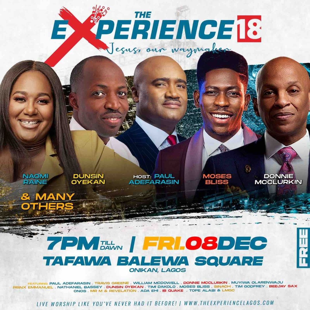 Less than 3 hours to The Experience Lagos 2023. Are you ready!!! 1