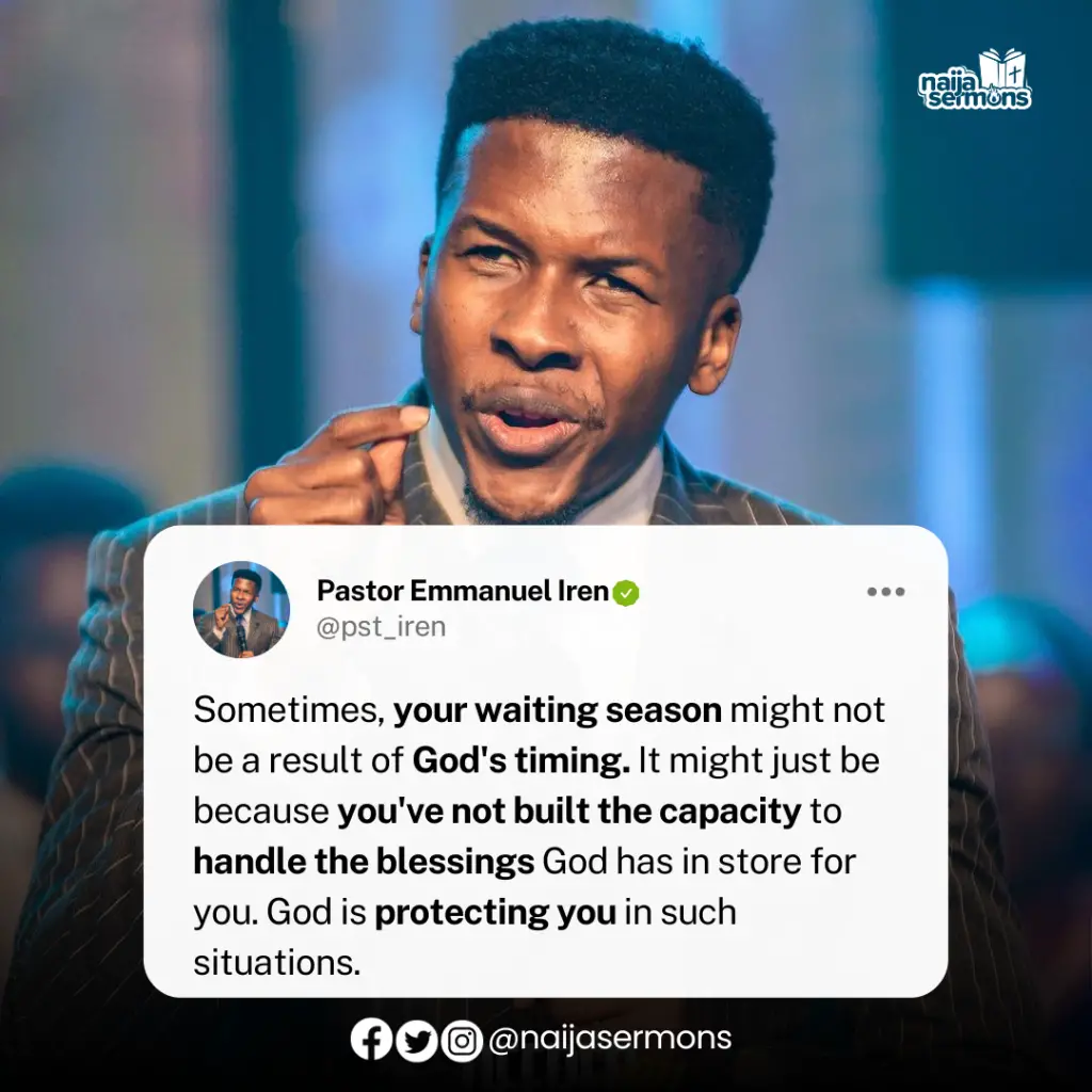 QUOTE OF THE DAY BY PASTOR EMMANUEL IREN 2