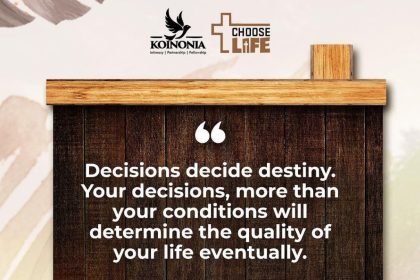 DOWNLOAD MP3: CHOOSE LIFE BY Apostle Joshua Selman (December 10, 2023) 4