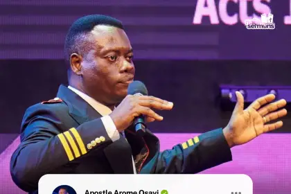 QUOTE OF THE DAY BY APOSTLE AROME OSAYI 12