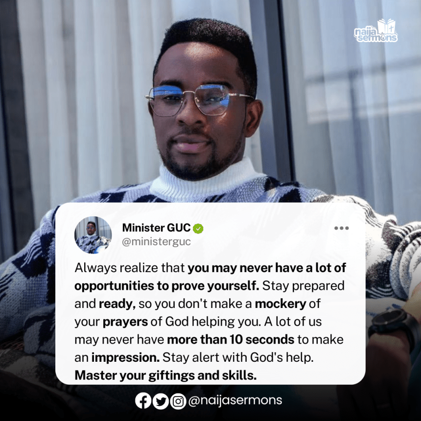 QUOTE OF THE DAY BY MINISTER GUC 1