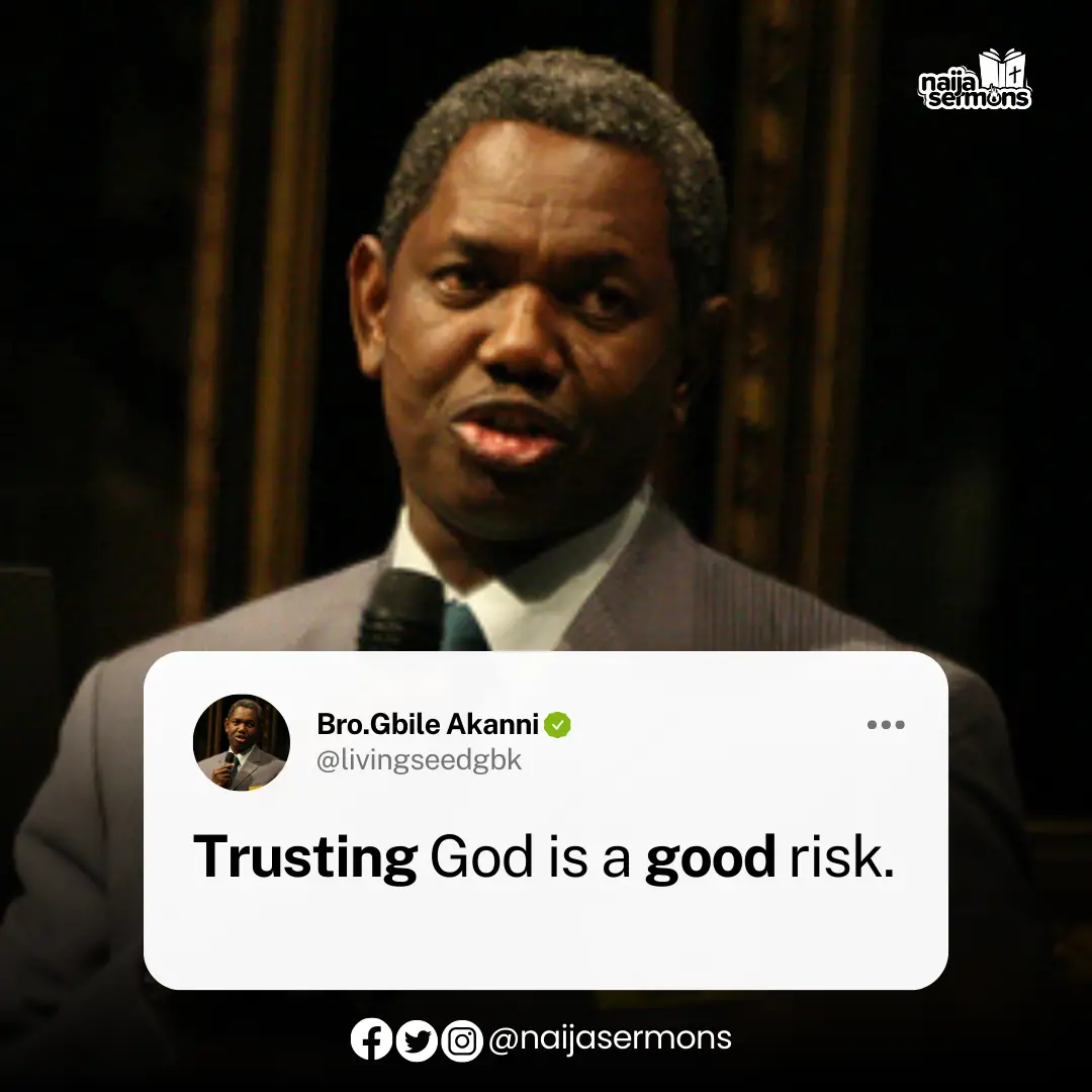 QUOTE OF THE DAY BY BRO GBILE AKANNI 1