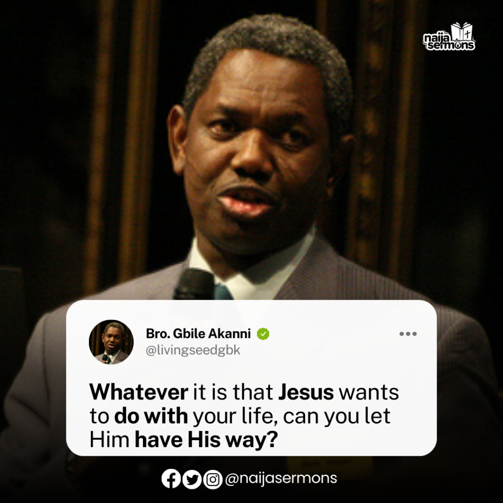 QUOTE OF THE DAY BY BRO GBILE AKANNI 2