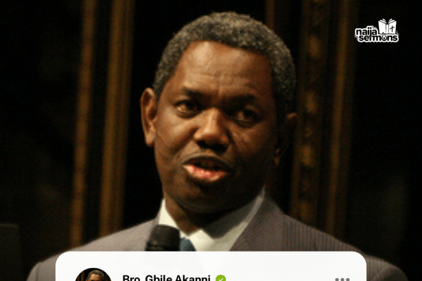 QUOTE OF THE DAY BY BRO GBILE AKANNI 8