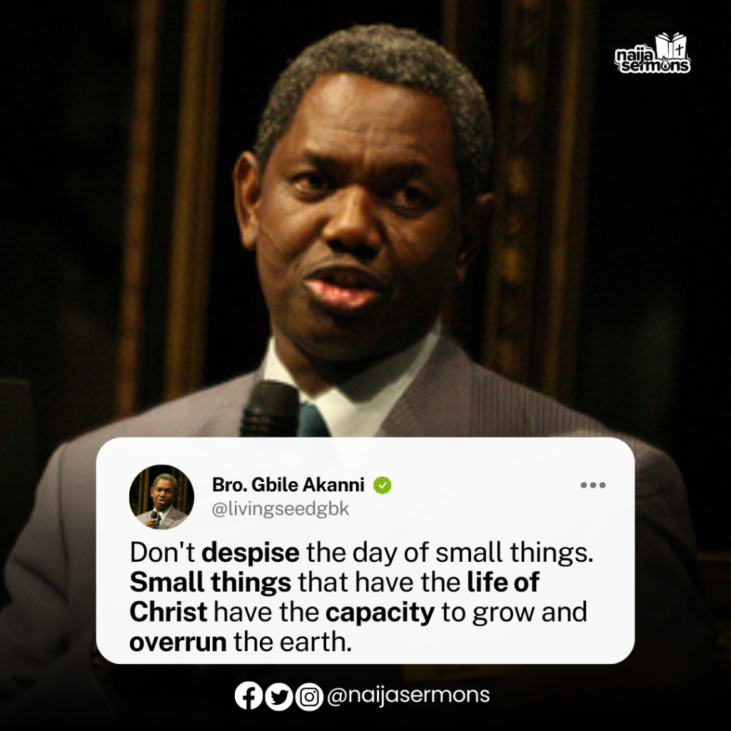 QUOTE OF THE DAY BY BRO. GBILE AKANNI 2