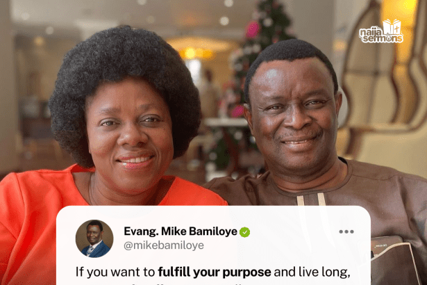 QUOTE OF THE DAY BY EVANG. MIKE BAMILOYE 7