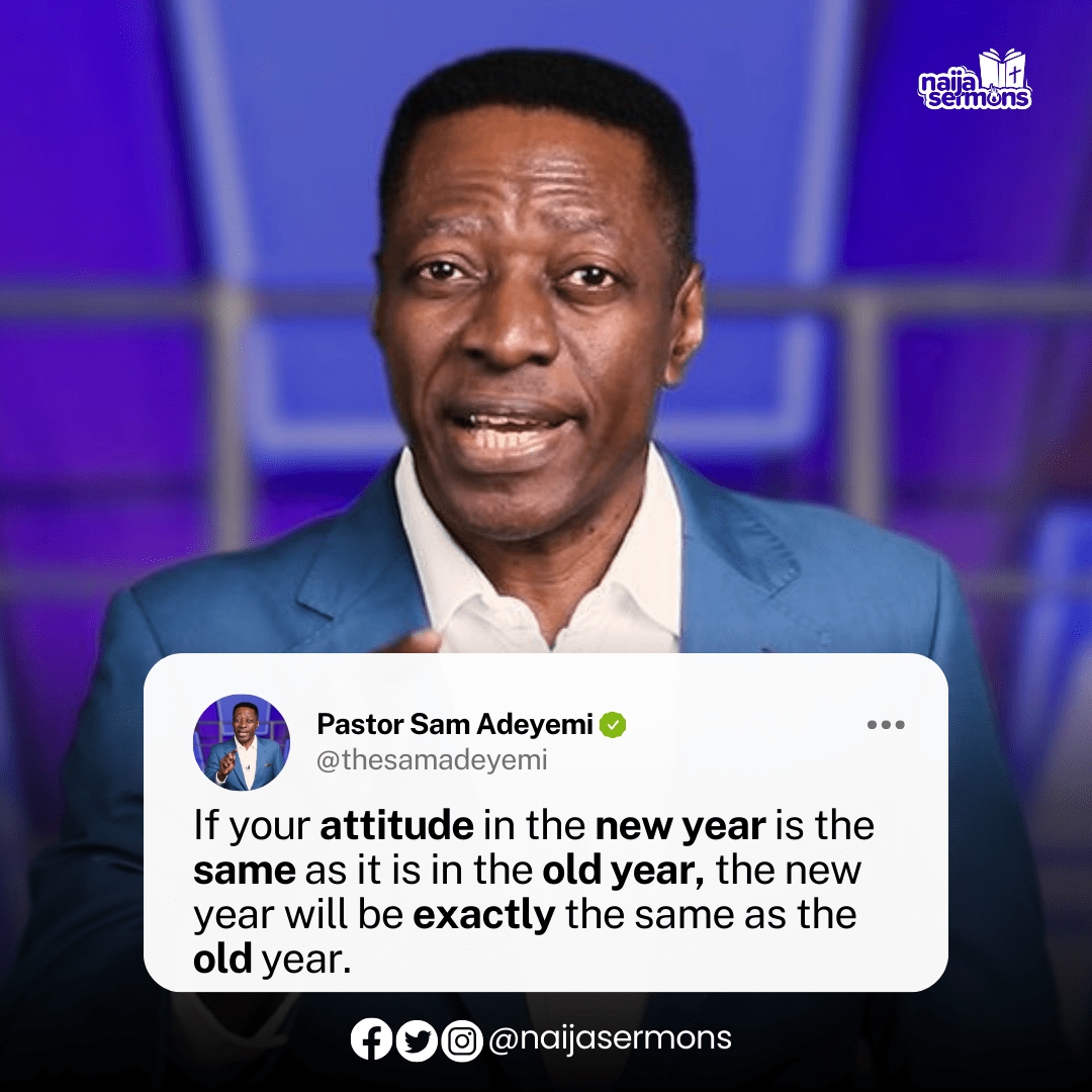 QUOTE OF THE DAY BY PASTOR SAM ADEYEMI 1