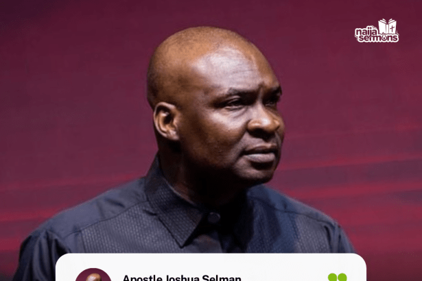 QUOTE OF THE DAY BY APOSTLE JOSHUA SELMAN 7