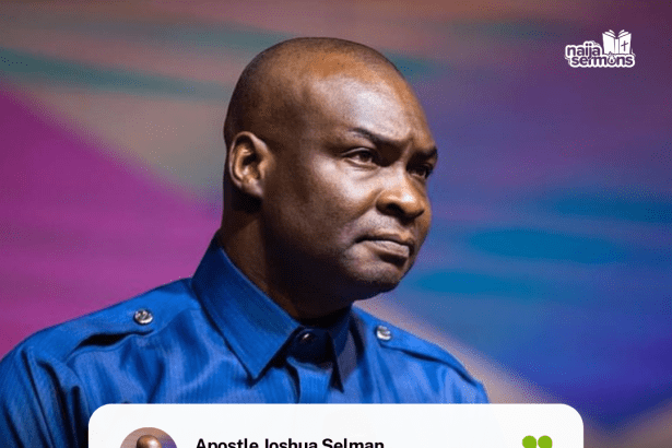 QUOTE OF THE DAY BY APOSTLE JOSHUA SELMAN 7