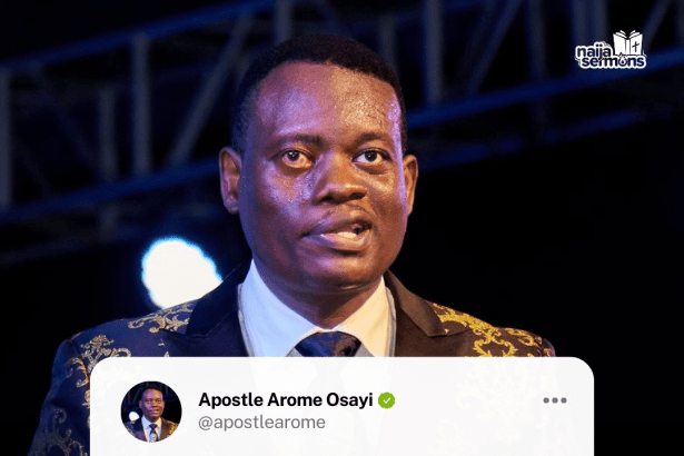 QUOTE OF THE DAY BY APOSTLE AROME OSAYI 7