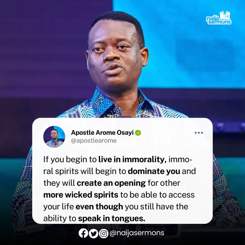 QUOTE OF THE DAY BY APOSTLE AROME OSAYI 7