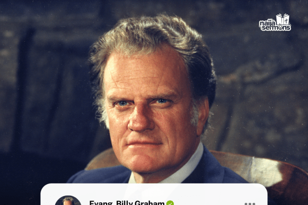 QUOTE OF THE DAY BY EVANG. BILLY GRAHAM 7