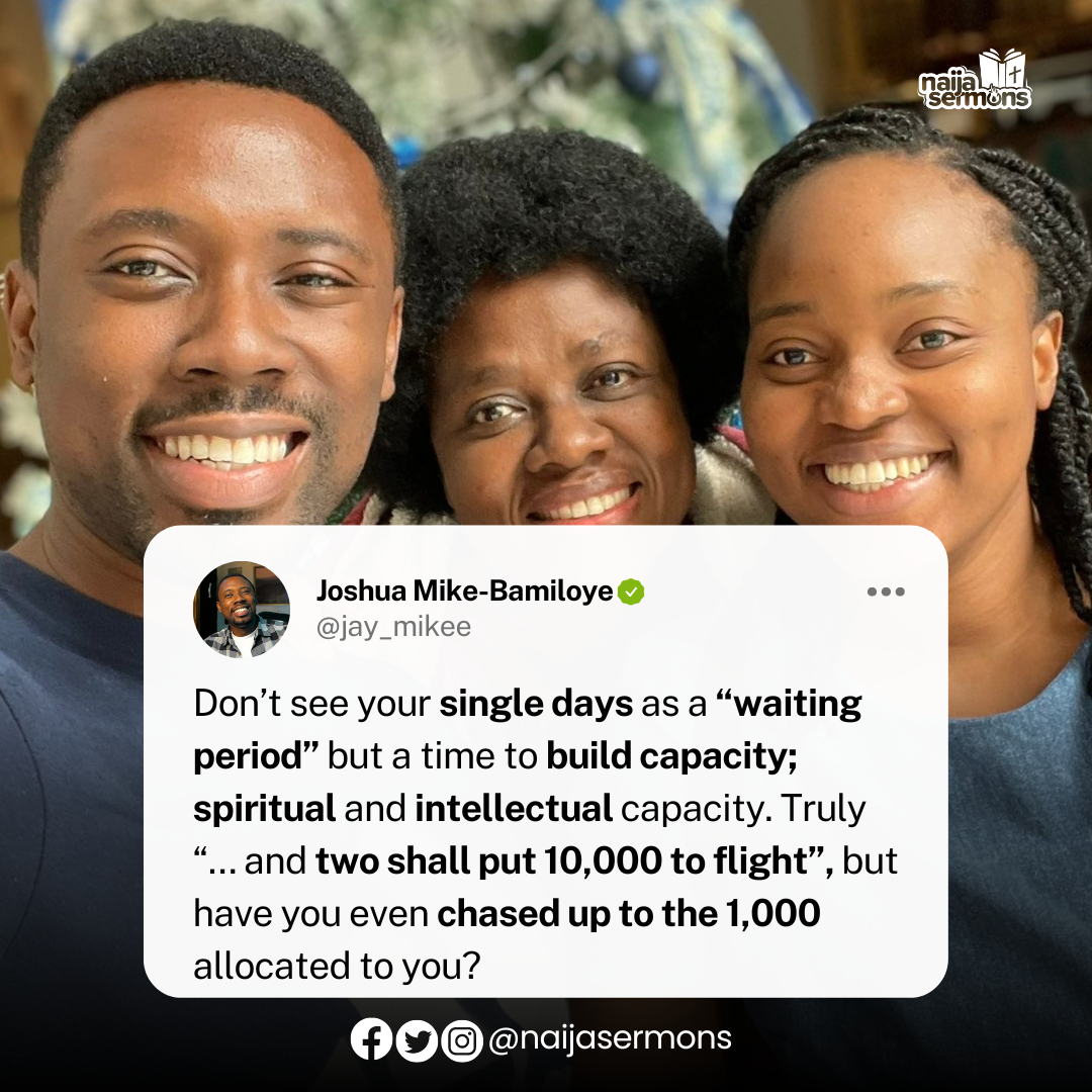 QUOTE OF THE DAY BY JOSHUA MIKE-BAMILOYE 3