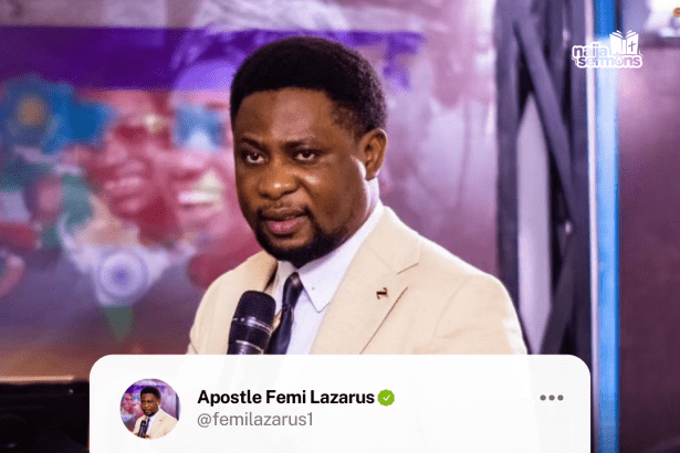 QUOTE OF THE DAY BY APOSTLE FEMI LAZARUS 7
