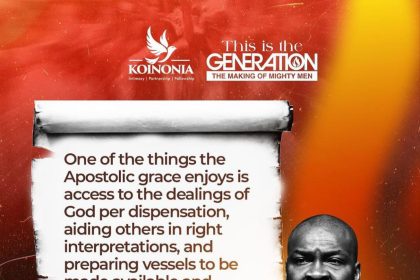 DOWNLOAD MP3: THIS IS THE GENERATION: THE MAKING OF MIGHTY MEN BY Apostle Joshua Selman (February 4, 2024) 13