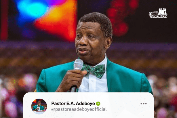 QUOTE OF THE DAY BY PASTOR E.A ADEBOYE 5