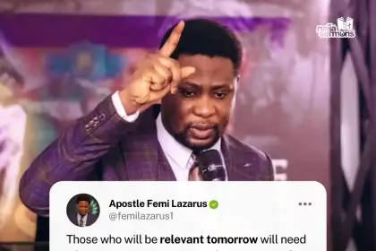 QUOTE OF THE DAY BY APOSTLE FEMI LAZARUS 30