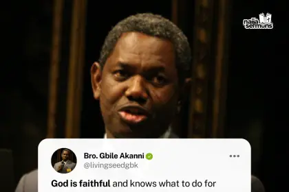 QUOTE OF THE DAY BY BRO. GBILE AKANNI 17