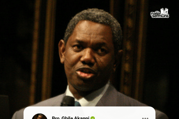 QUOTE OF THE DAY BY BRO. GBILE AKANNI 7