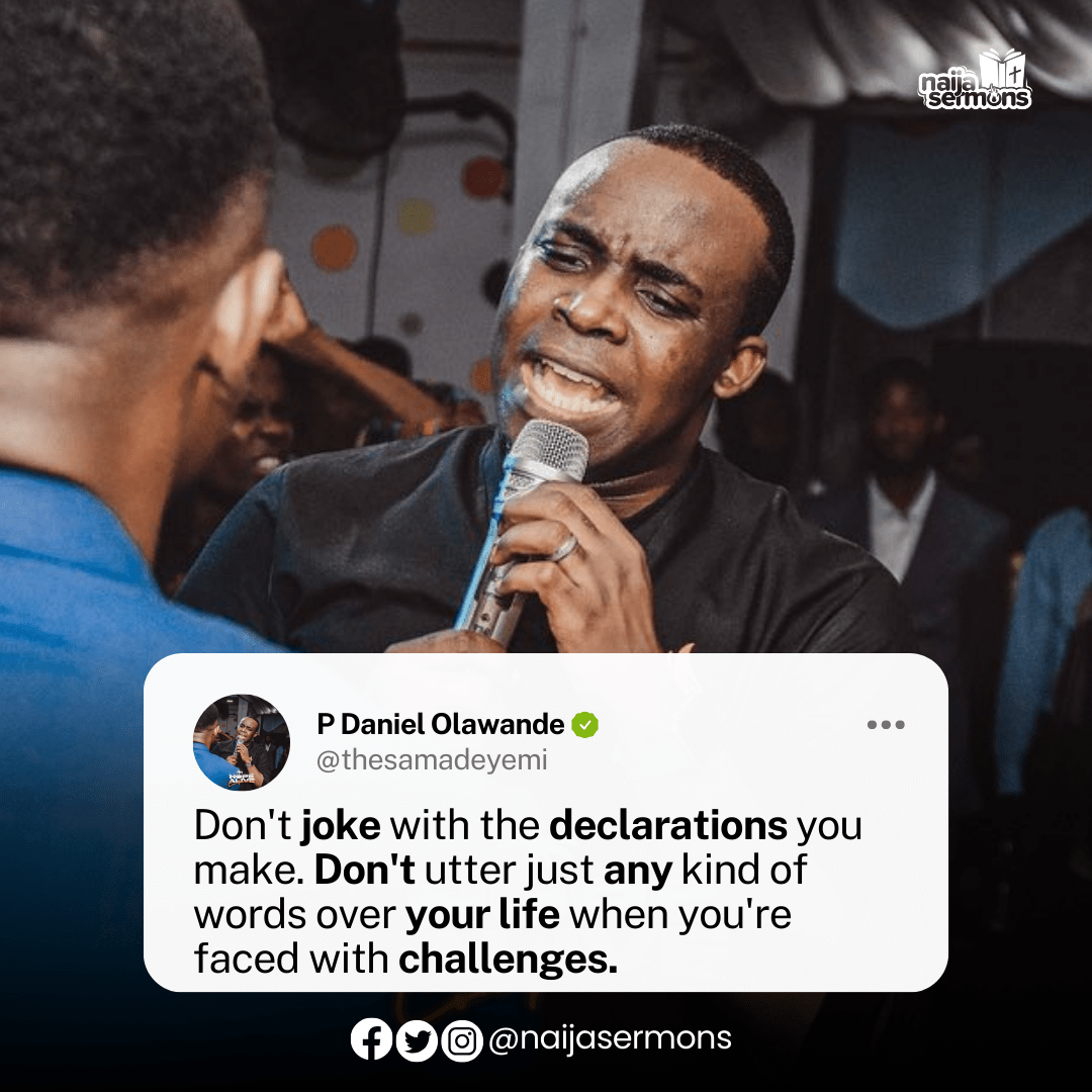 QUOTE OF THE DAY BY P.DANIEL OLAWANDE