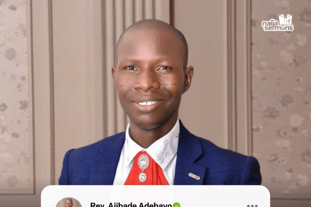 QUOTE OF THE DAY BY REV. AJIBADE ADEBAYO 7