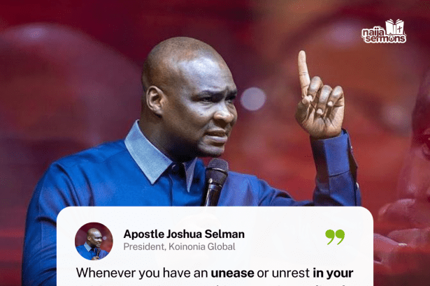 QUOTE OF THE DAY BY APOSTLE JOSHUA SELMAN 5