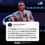 QUOTE OF THE DAY BY APOSTLE AROME OSAYI 10