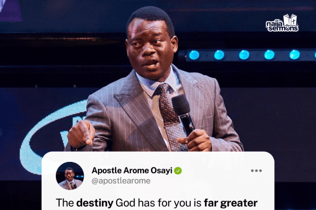 QUOTE OF THE DAY BY APOSTLE AROME OSAYI 7