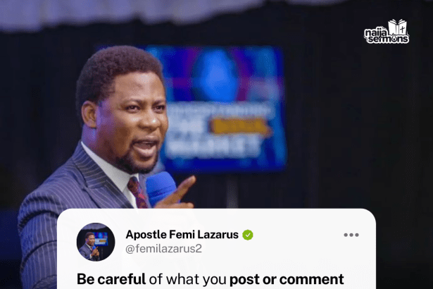 QUOTE OF THE DAY BY APOSTLE FEMI LAZARUS 9