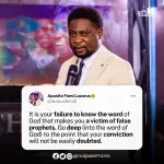 QUOTE OF THE DAY BY APOSTLE FEMI LAZARUS 5