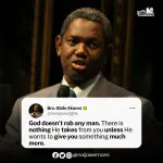 QUOTE OF THE DAY BY BRO. GBILE AKANNI 7