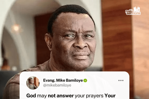 QUOTE OF THE DAY BY EVANG. MIKE BAMILOYE 7