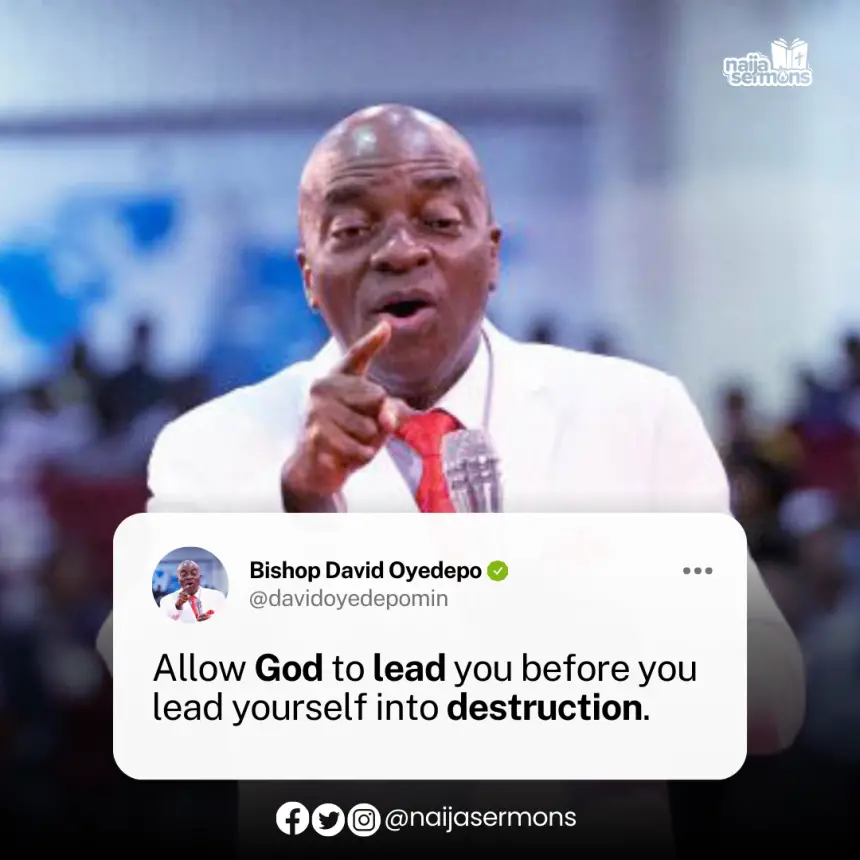 QUOTE OF THE DAY BY BISHOP DAVID OYEDEPO 1