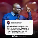 QUOTE OF THE DAY BY APOSTLE JOSHUA SELMAN 4