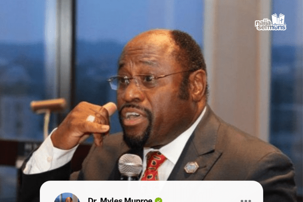 QUOTE OF THE DAY BY DR. MYLES MUNROE 5