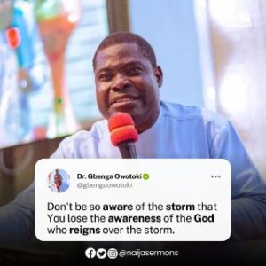 QUOTE OF THE DAY BY DR. GBENGA OWOTOKI 2