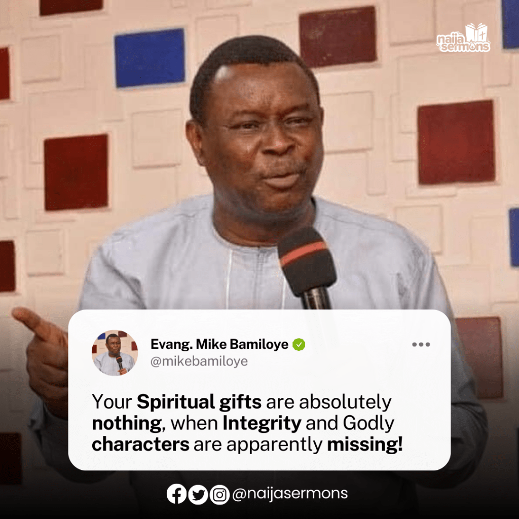 QUOTE OF THE DAY BY EVANG. MIKE BAMILOYE 2