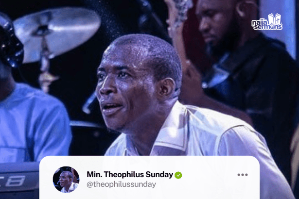QUOTE OF THE DAY BY MIN. THEOPHILUS SUNDAY 6