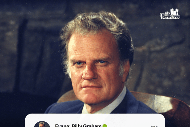 QUOTE OF THE DAY BY EVANG. BILLY GRAHAM 5