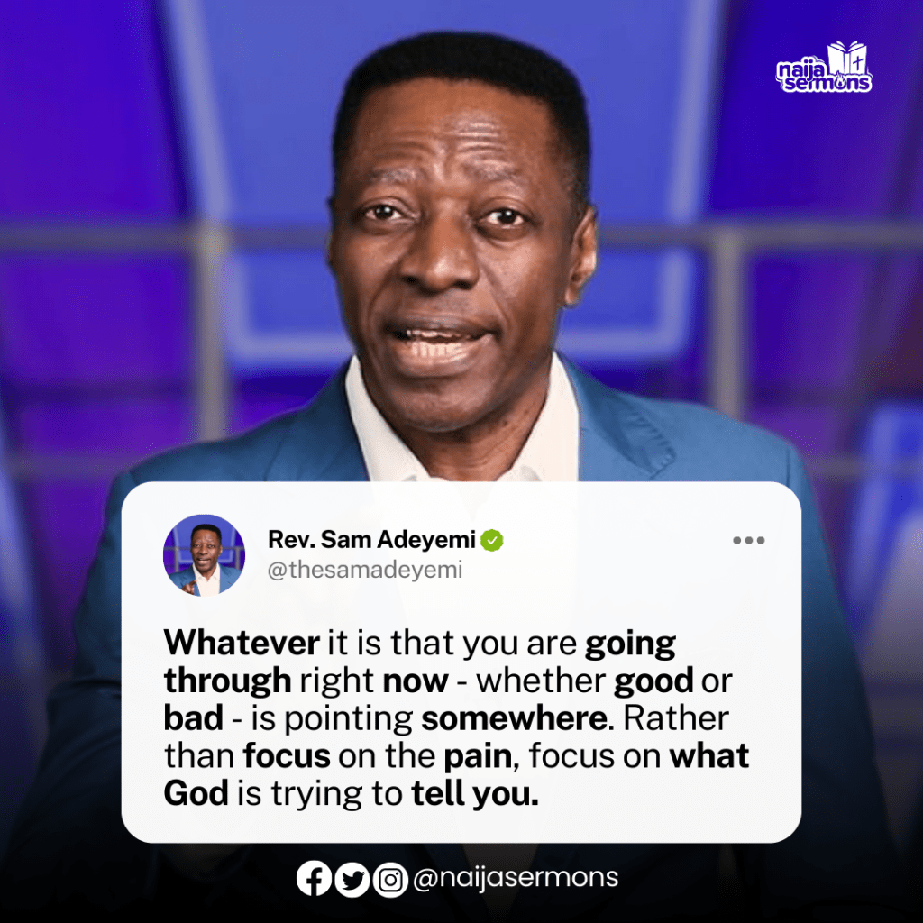 QUOTE OF THE DAY BY REV. SAM ADEYEMI 2