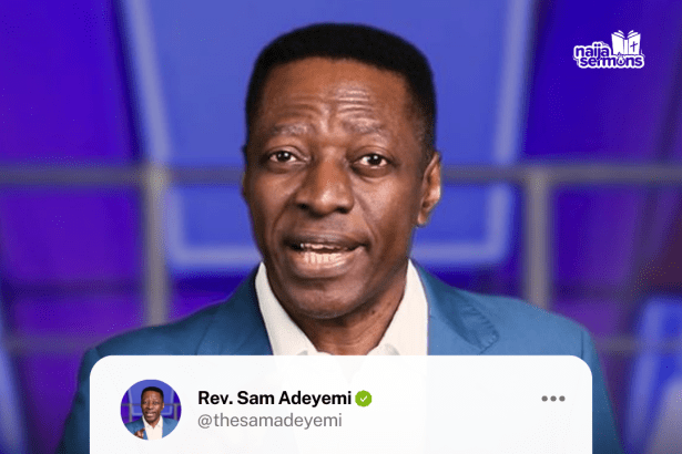 QUOTE OF THE DAY BY REV. SAM ADEYEMI 3
