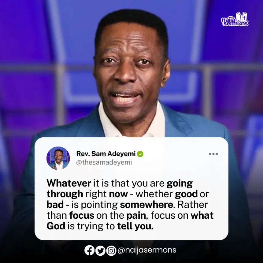 QUOTE OF THE DAY BY REV. SAM ADEYEMI 4