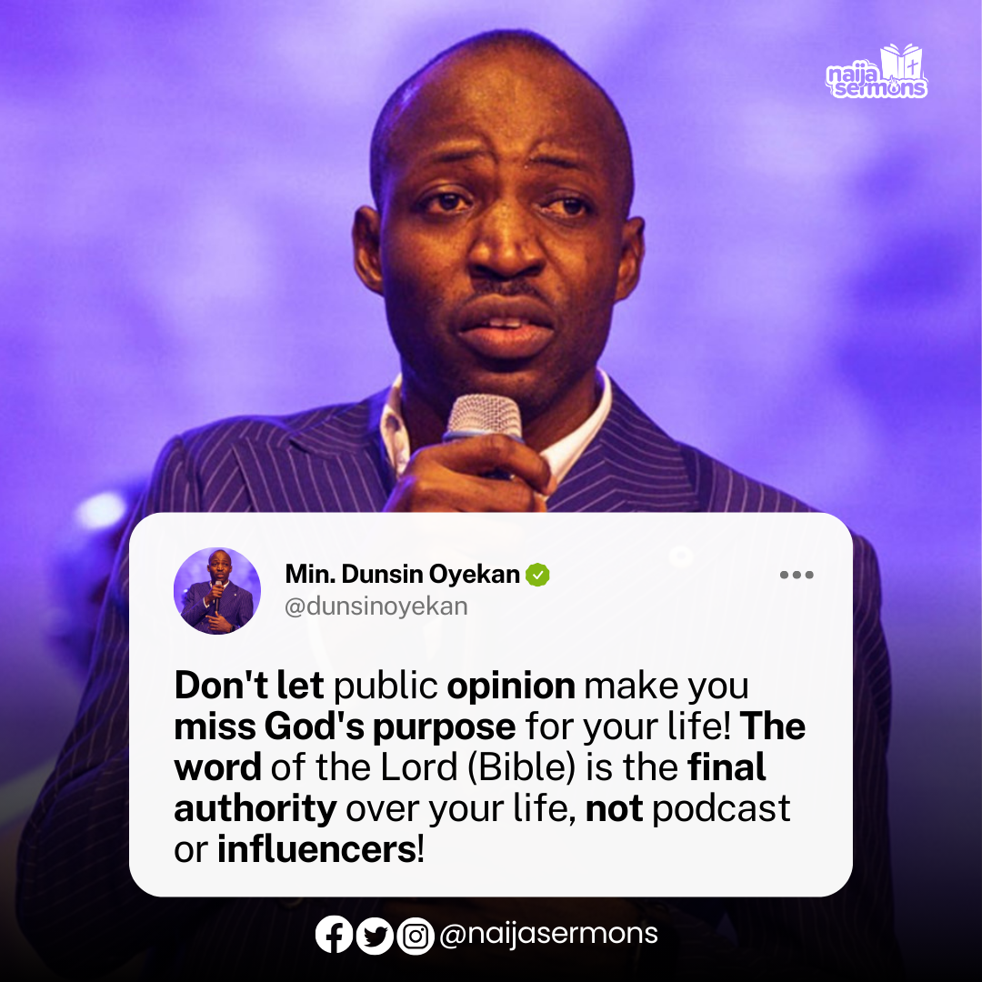 QUOTE OF THE DAY BY MIN. DUNSIN OYEKAN 3