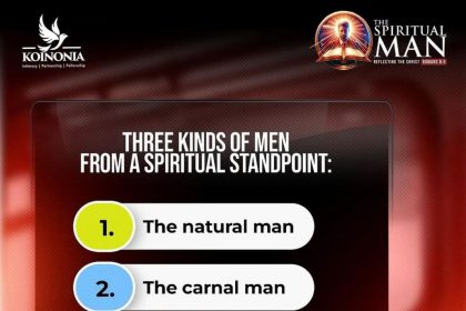 DOWNLOAD AUDIO: THE SPIRITUAL MAN: REFLECTING THE CHRIST BY Apostle Joshua Selman 27