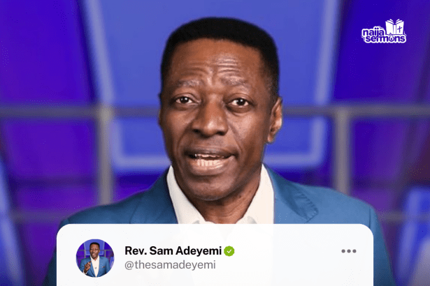 QUOTE OF THE DAY BY REV. SAM ADEYEMI 5