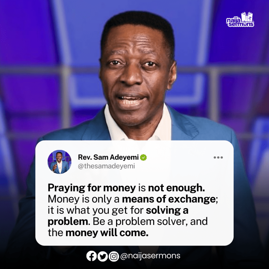 QUOTE OF THE DAY BY REV. SAM ADEYEMI 5