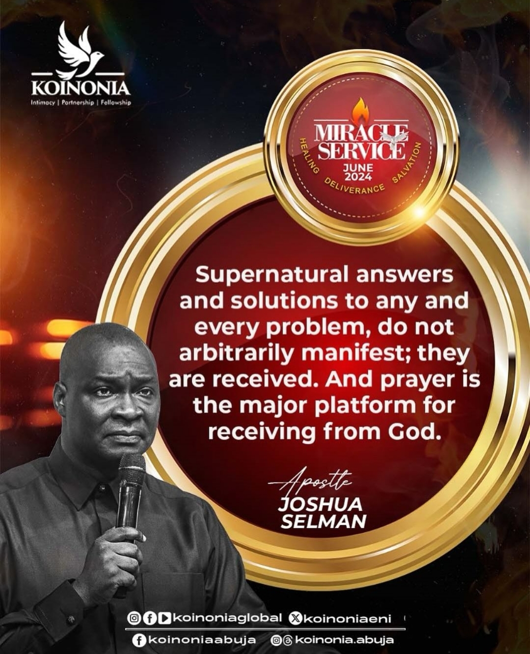 [Download] Koinonia Abuja Miracle Service June, 2024 3