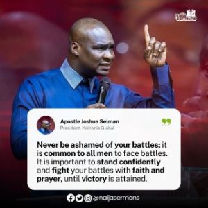 QUOTE OF THE DAY BY APOSTLE JOSHUA SELMAN 2