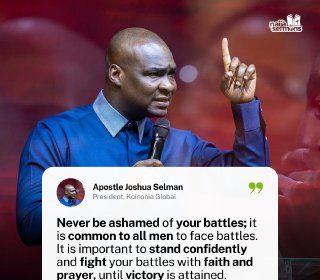 QUOTE OF THE DAY BY APOSTLE JOSHUA SELMAN 23