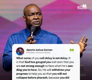 QUOTE OF THE DAY BY APOSTLE JOSHUA SELMAN 22